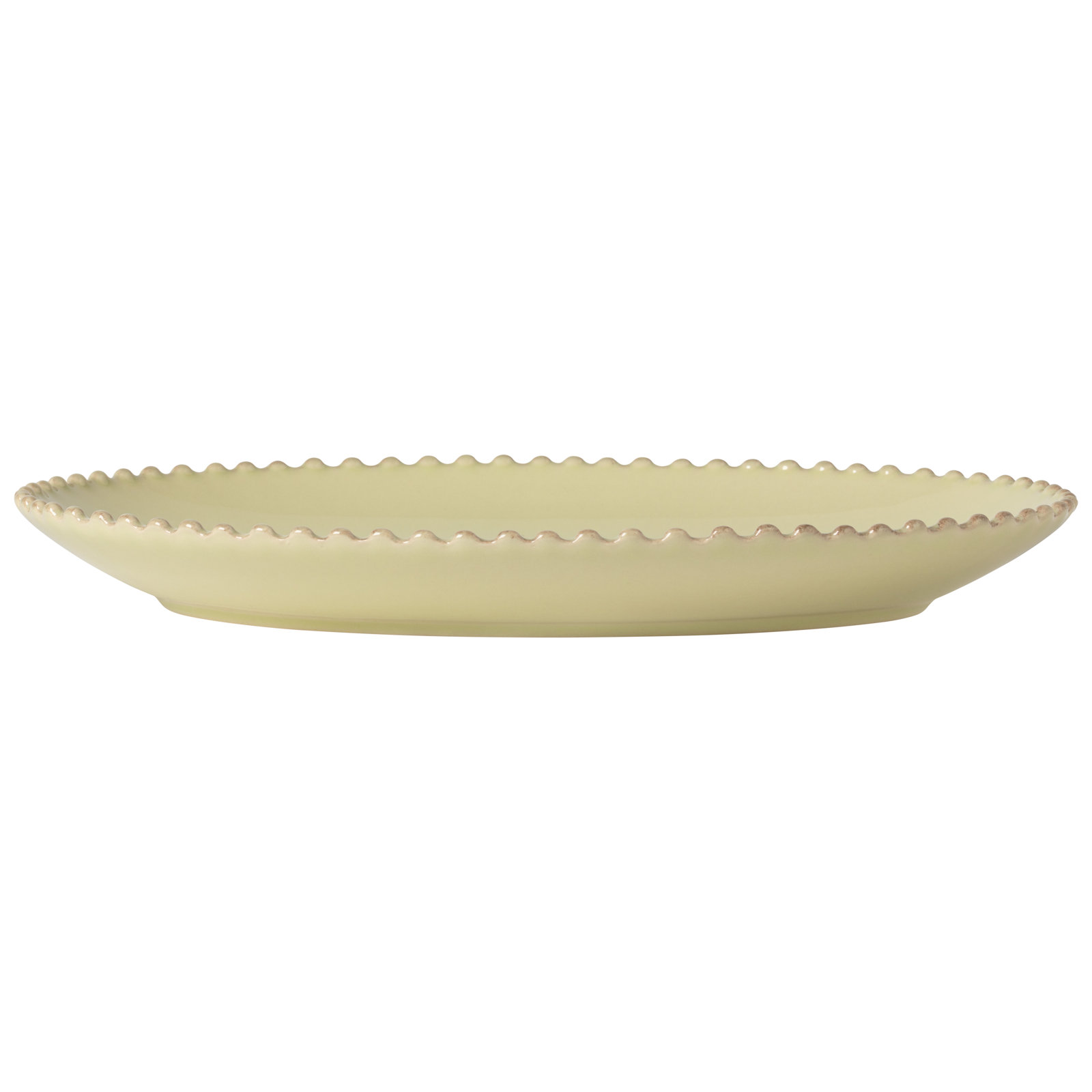 Pearl Oval Platter, Lily Green