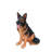 Lifelike German Shepherd Dog Statue