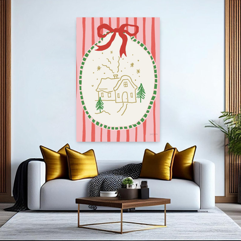 Christmas Doodle II, H 60 po x l 40 po