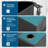 Durable Stainless Steel Single Bowl Undermount Kitchen Sink with Soundproofing and Efficient Drainage System