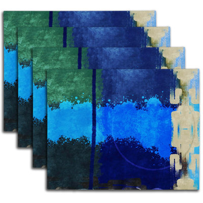 Napperon abstrait en polyester