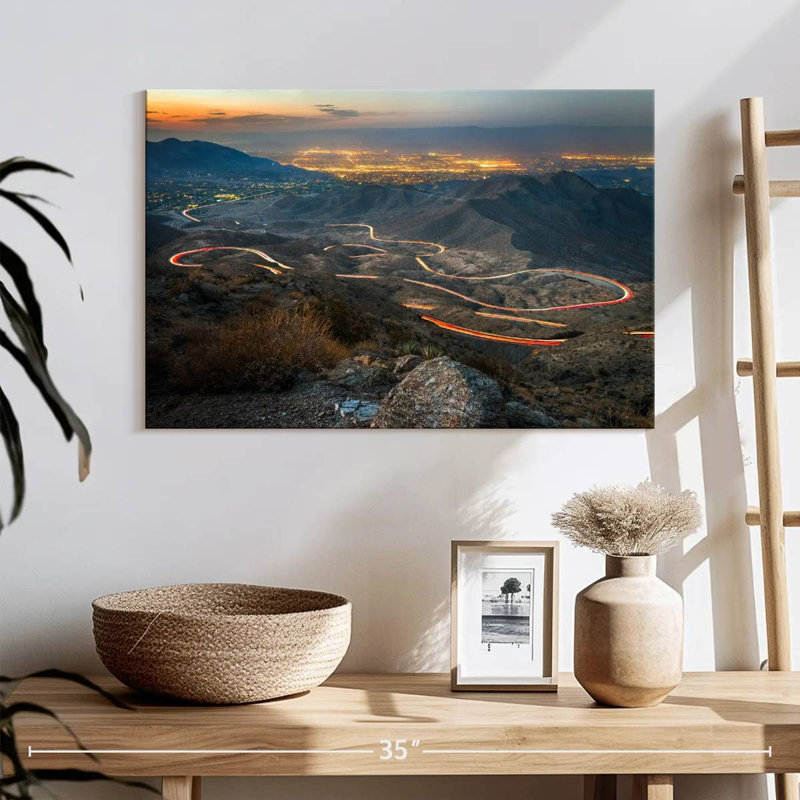 Mehar Palm To Pines Highway, 16" H x 24" W