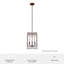 Luminaire suspendu carré à 4 lumières Chevron-74777691-91299786