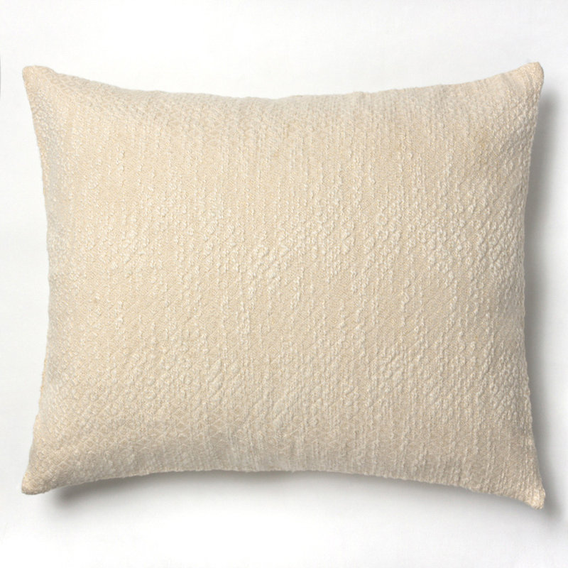 Lanaro Euro Pillow Cover & Insert, Ivory