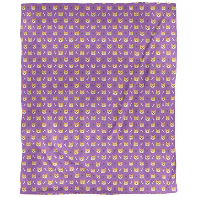 Tissu de shiba shiba