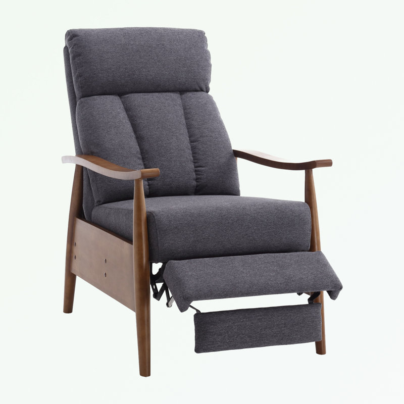 Fauteuil inclinable Stiltner, Lin gris foncé