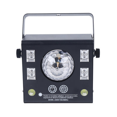 Projection Strobe Light 50W DJ Party Light with Laser Beams