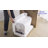 Smart Toilet Bidet,Off-seat Auto Flush,Foot Kick Flush,Warm Wash,Heated Seat,Elongated One Piece Modern Toilet