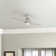 52" Gattis 2 - Blade Flush Mount LED Ceiling Fan with Remote Control and Light Kit
