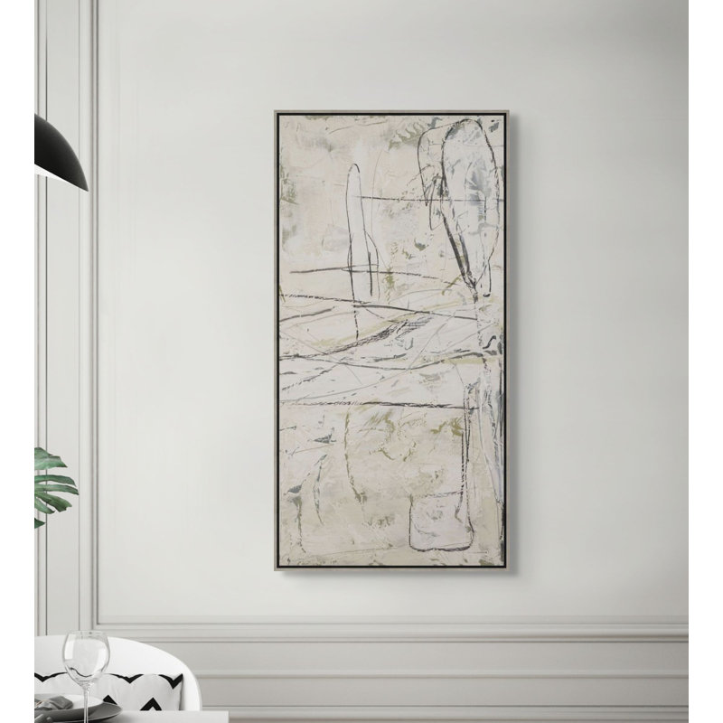 Blanched Bulwark 1 Print by Allison Wickey, 46.7" H x 23.7" W
