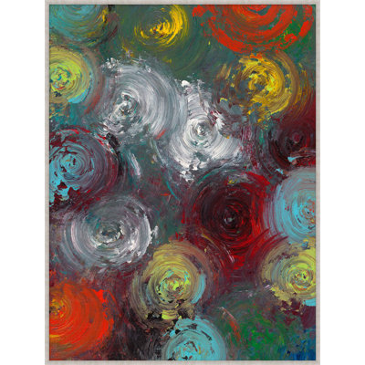 Positif, énergie 2 - Peinture sur toile