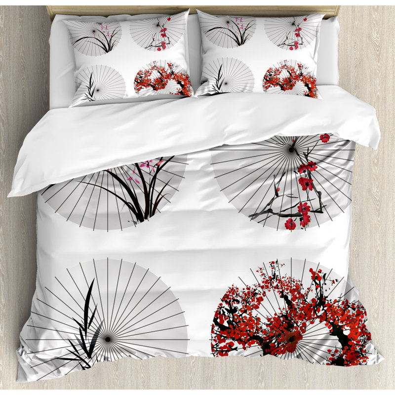 Eclectic Polyester Duvet Cover, Queen