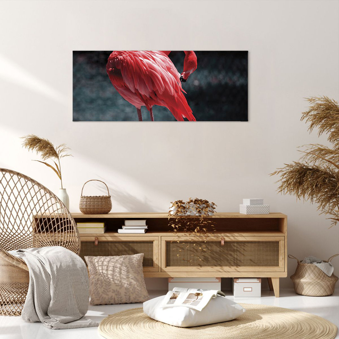 Leinwandbild Flamingo Pink Bird