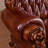 European style Solid Wood Carved sofa