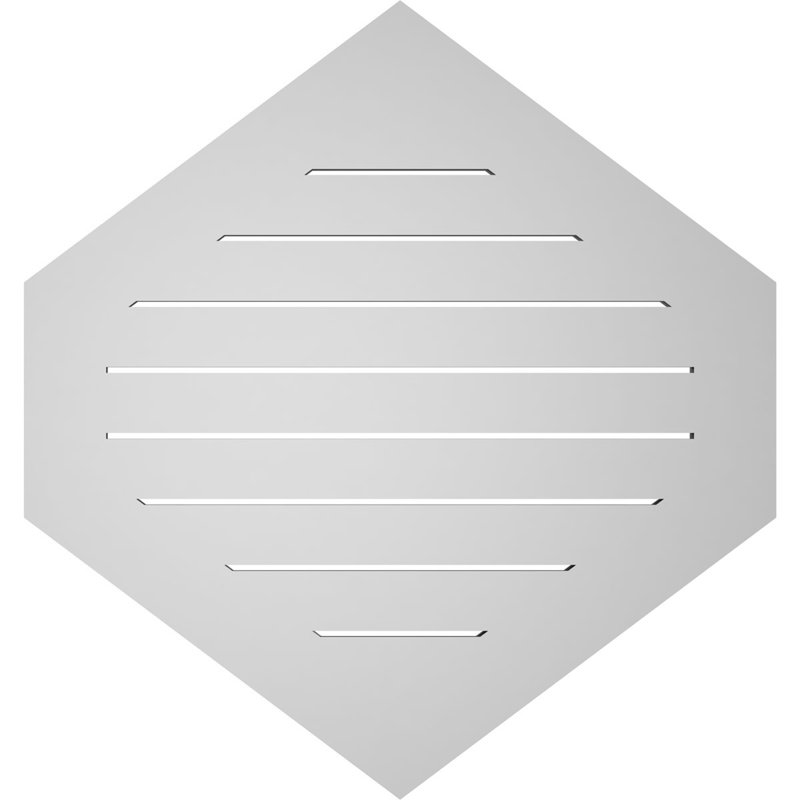 Pente verticale verticale en uréthane 9 pi, H 1 po x l 32 po x L 34 po