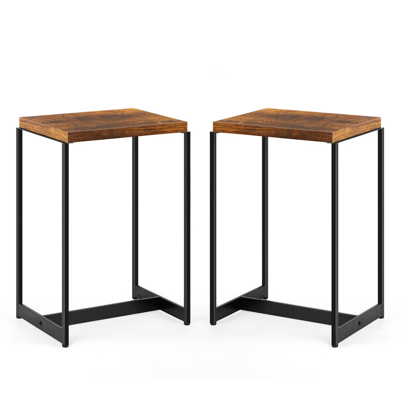 End Table Set, Brown