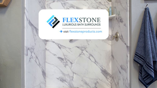 FlexStone 15 in Corner Shelf NICHE in White | FLXCSB15WH