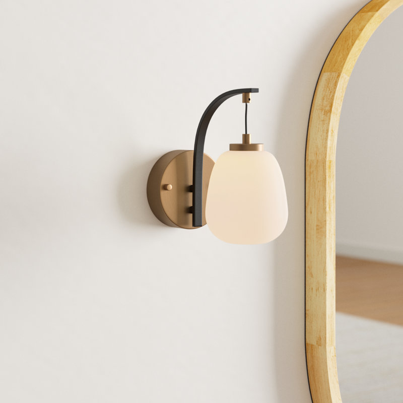 Kace Steel Armed Sconce