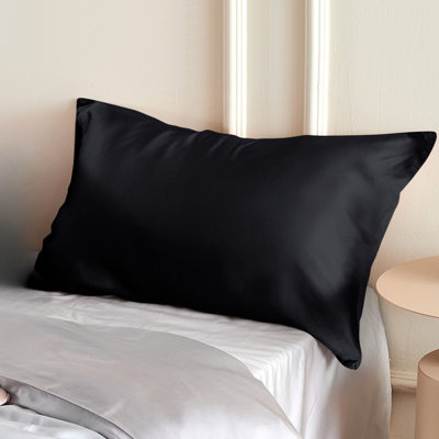 Taie d'oreiller zippée en soie de mûrier naturelle 19 mommes, housse de coussin double face en soie véritable pour les cheveux et la peau, vendue à l'unité - NTBAY