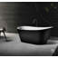 Samari Baignoire autoportante au fini noir-119665079