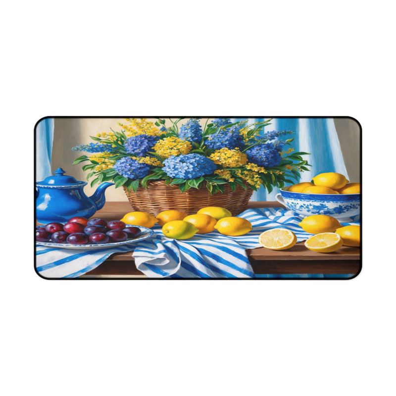 Polyester Desk Pad, 31.5x15.5
