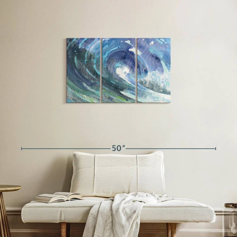 Senne Wave Curl, 20" H x 33" W