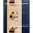 LED Thermostatic Shower System 12" High-Pressure Rainfall Shower Faucet with Rough-In Valve-101461877