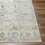 Haiya Pale Slate Machine Washable Area Rug-835465882