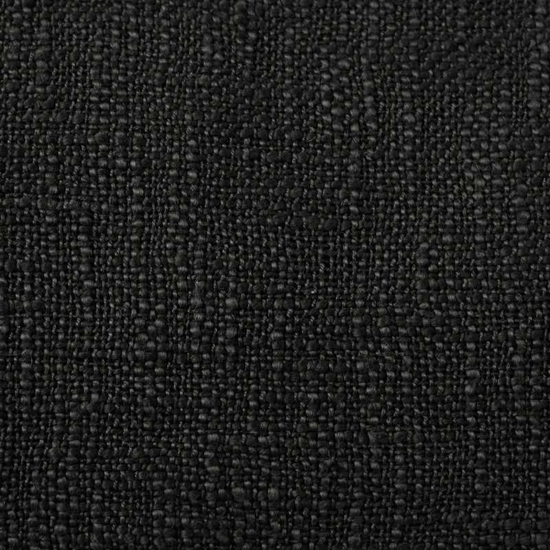 Insignia Cotton Throw Pillow, Black, Polyester/Polyfill
