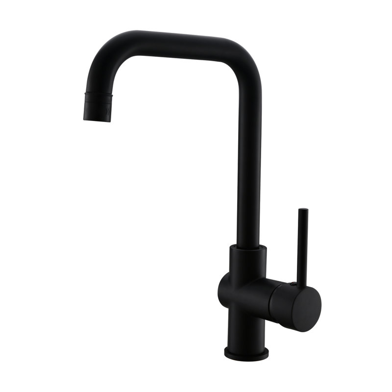Robinet de cuisine à poignée simple 1 trou pour les blanchisseries avec installation facile dans la salle de bain