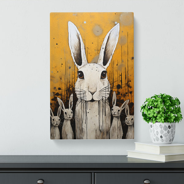 Brambly Cottage Rabbit Expressionism No.3 - No Frame Art Prints ...