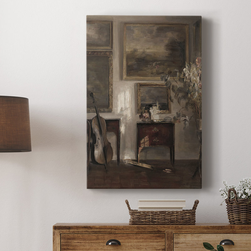 Impression de portrait rétro CIX - galerie Cavas, H 48 po x l 32 po