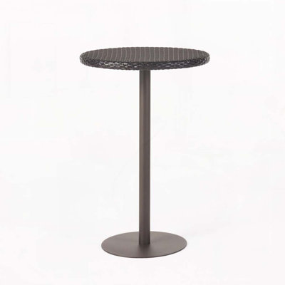 Outdoor Round PE Rattan Bar Table