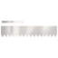20cm H x 100cm W Stainless Steel Lawn Edging