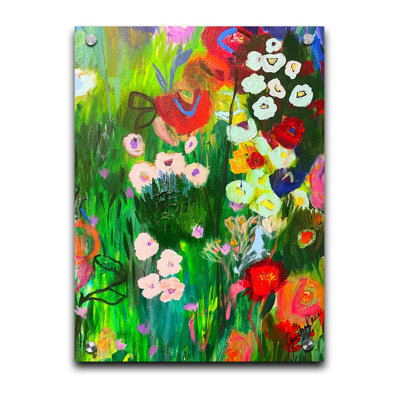 Jardin floral I par JD Studio