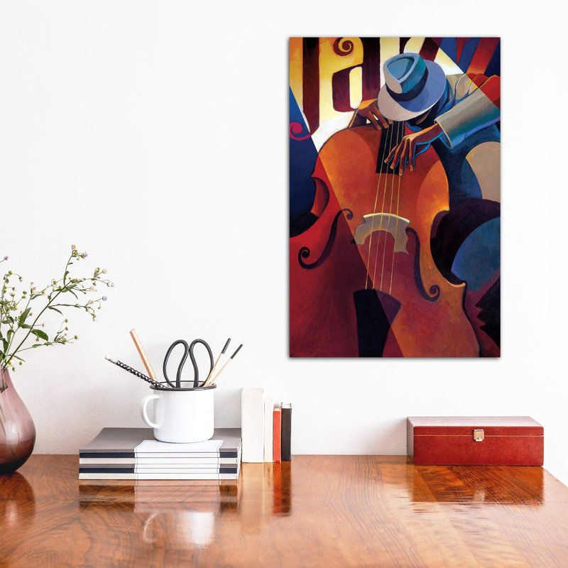 Straight Ahead by Keith Mallett - Print on Canvas, 101.6 cm H x 66.04 cm W x 1.91 cm D