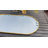 Oval Bathroom Mirror Wall Mounted Metal Frame Vanity Hang Vertically & Horizontally Decor-485755221
