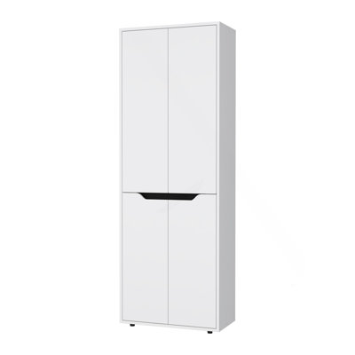 Garde-manger blanc à 5 tablettes
