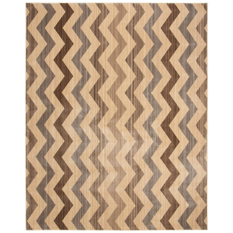 Sarabia Infinity Performance Chevron Rug, Rectangle 8' x 10'