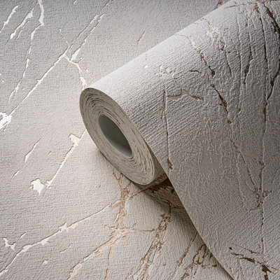 Realistic Marble Vinyl Wallpaper, Non-Self-Adhesive 33' x 21" (10m x 53cm), Washable & Fade-Resistant for Home & Office Projects - 57.75 Sq Ft (5.3 Sq M)