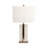 25" Hollah Marble Table Lamp, Multi