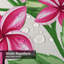 Rideau de douche imperméable à motif aquarelle et hibiscus à motif floral avec 12 crochets-1731092799