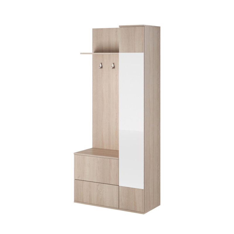 2 Door Manufactured Wood Wardrobe