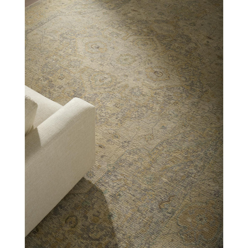 Mashad Handmade Rug, Rectangle 2' W x 3' L