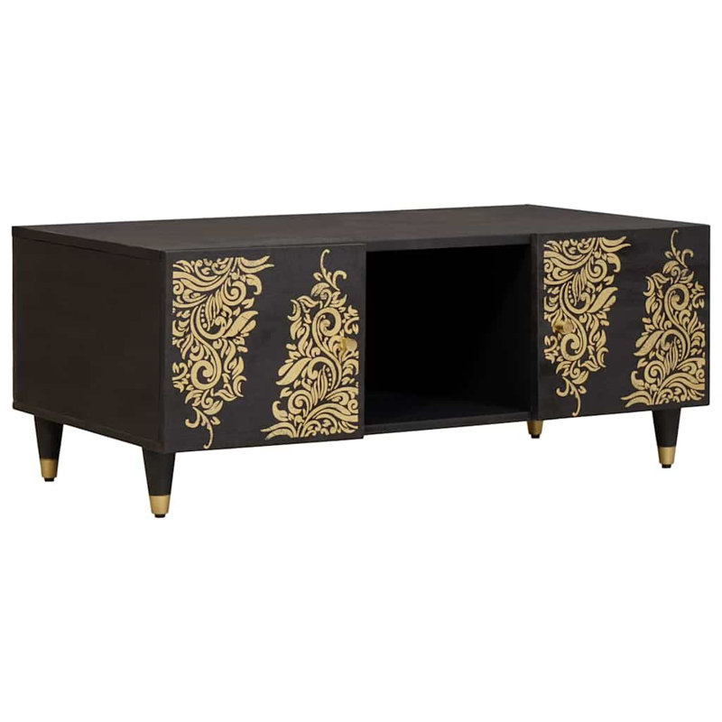 Solid Wood Coffee Table with Storage
