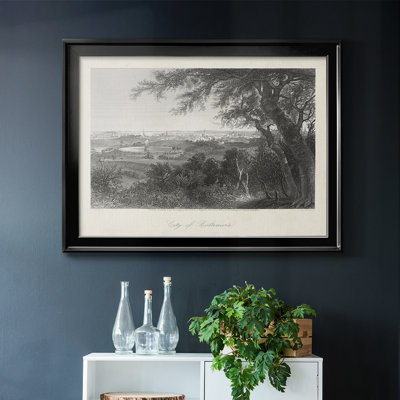 City of Baltimore, reproduction d'art sur toile