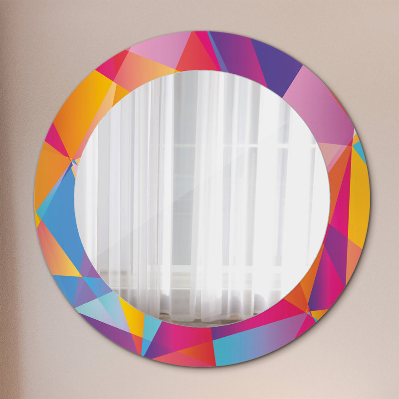 Huldar Glass Flat Wall Mirror
