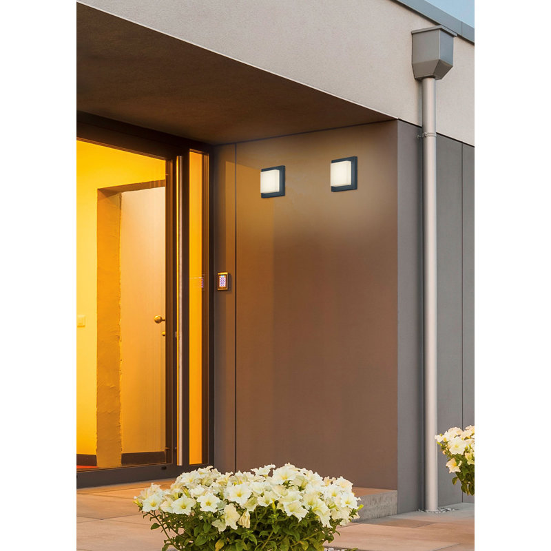 Adalia LED Wall Light, Dark Gray