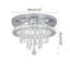 Clarks Crystal LED Flush Mount-1442260703