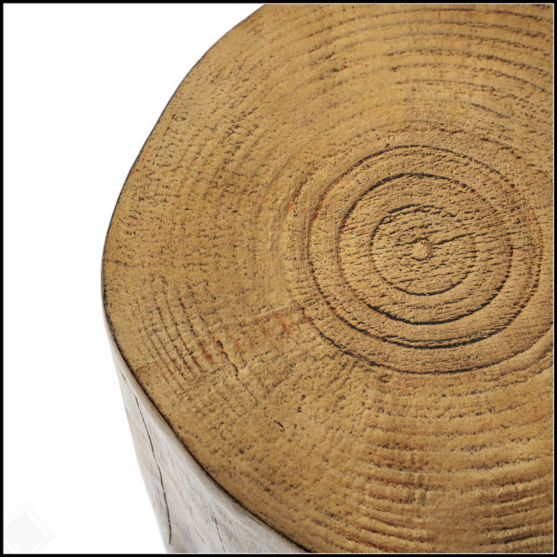 Table d'appoint 16,25 pouces MGO en bois peint à la main pour une utilisation intérieure et extérieure, durable et légère